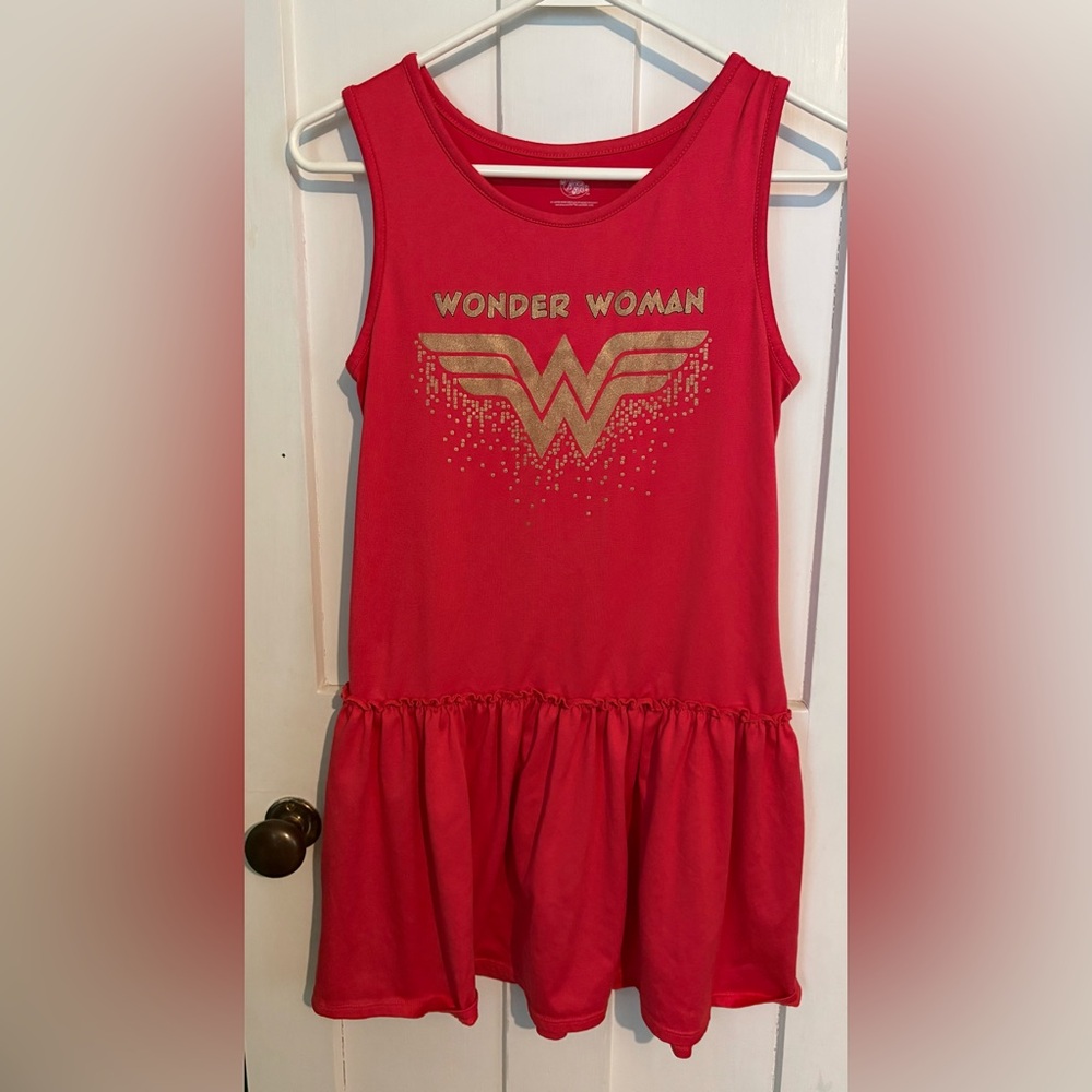 Superhero Girls Wonder Woman Red Dress size L 10/12